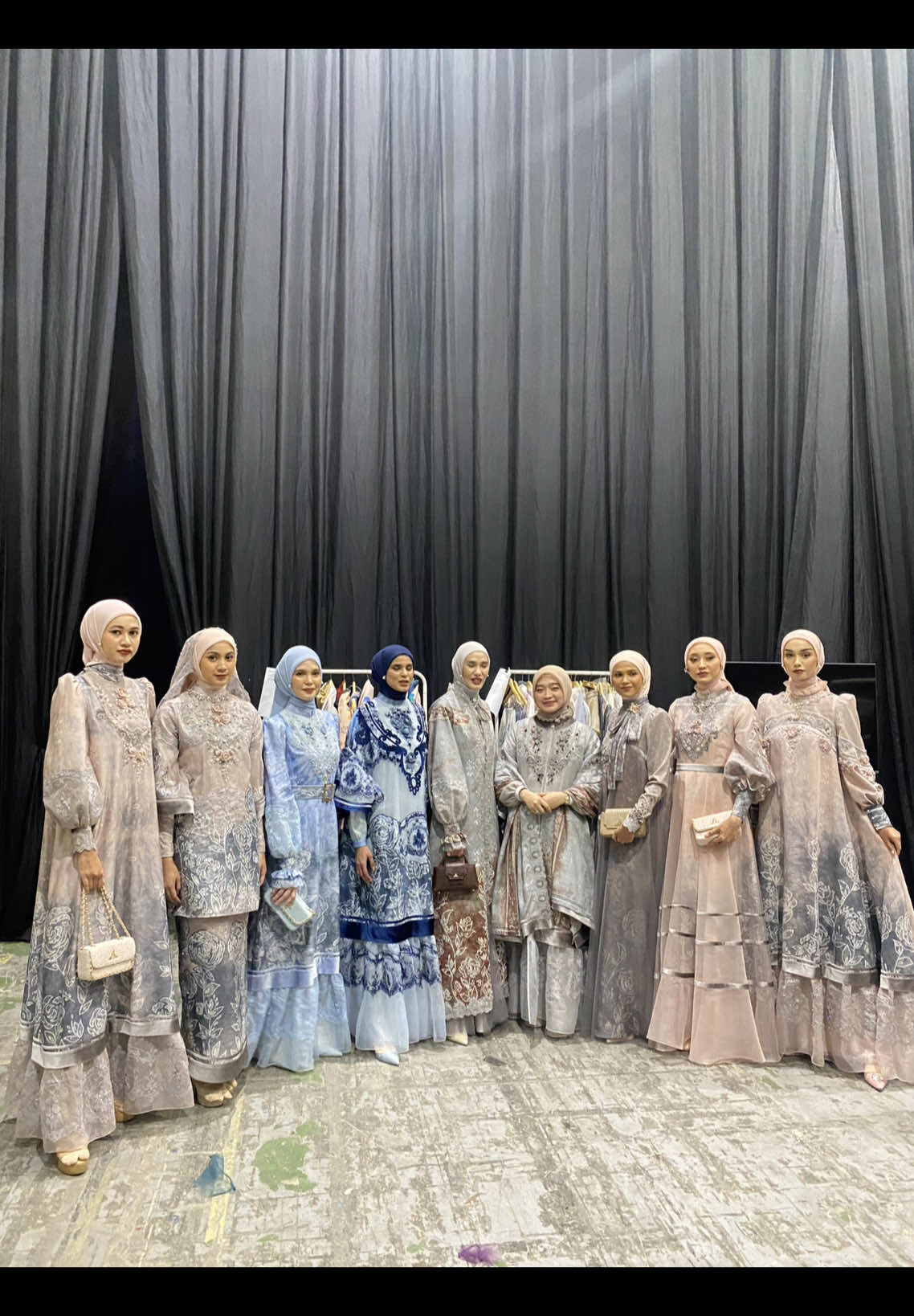 Motif Kain Sasirangan + Bordiran Barok + Warna Pastels, Jadi supeer cantik dan feminine💕✨ #ByAyuDyahAndari #RoseraieEternelle #ADARAYA2025 #rayacollection2025 #modestfashion #MUFFEST 