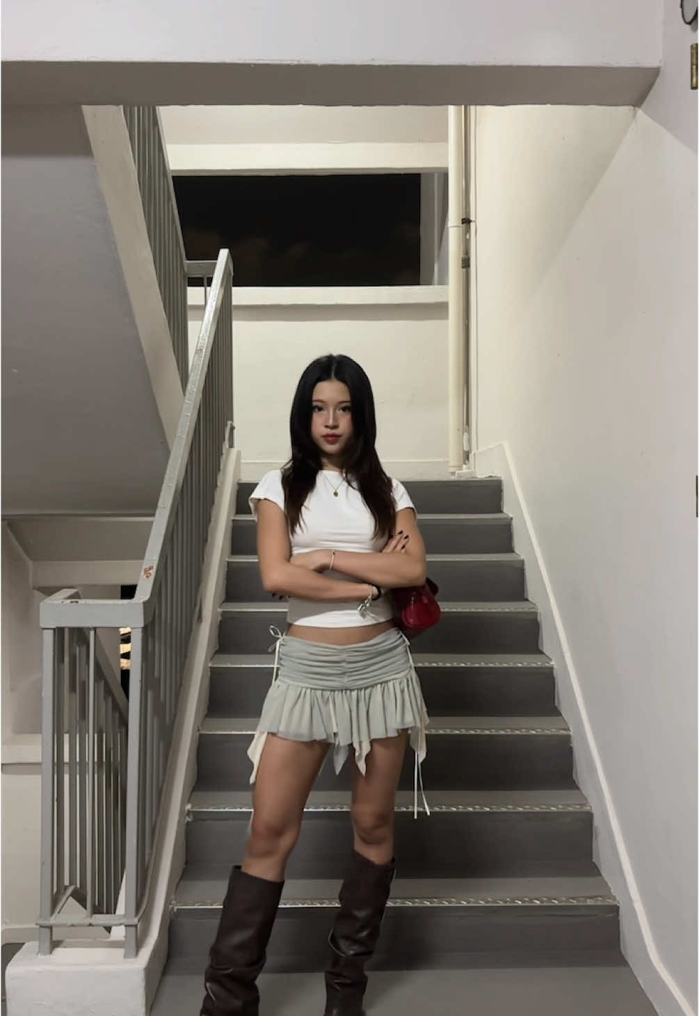 this skirt is everything #outfit#fitinspo#nightout  #fashion#fyp#girls 