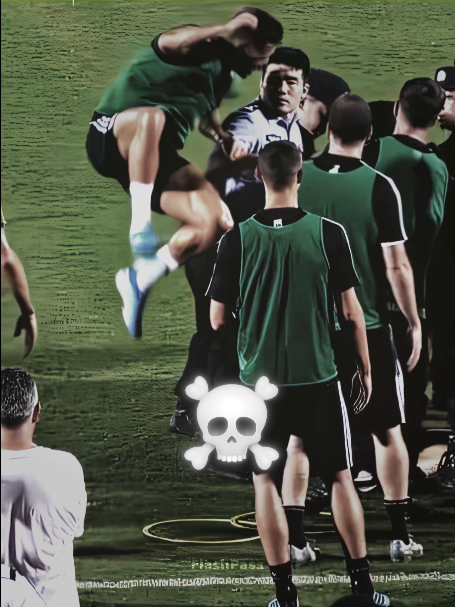 Bro is ready to defend his fans💀 #fyp #ronaldo #funnytiktok #footballtiktok