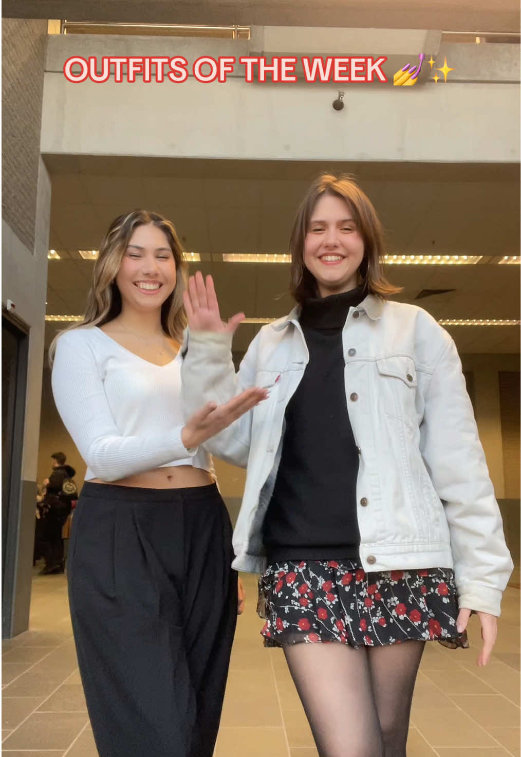 What’s your go-to uni outfit 👀 #fyp #outfit #university #business #women 