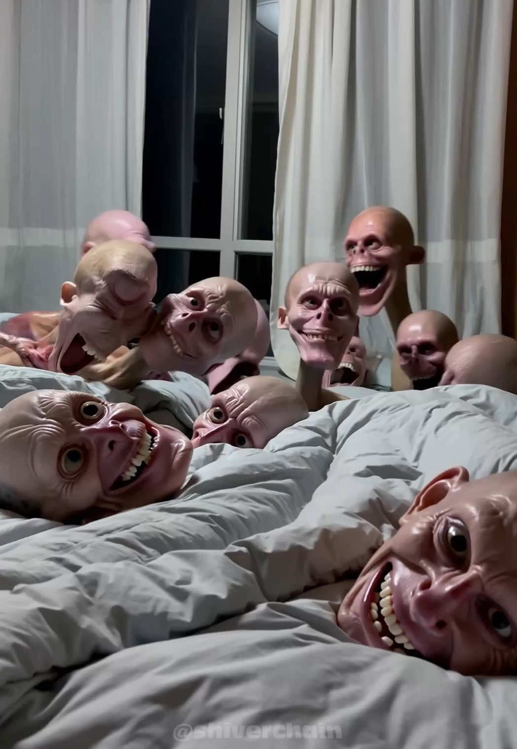 This can’t be a dream.. #creature #monster #cursed #nightmarefuel #nightmare #unsettling #sleepparalysis #ai #aiwork 