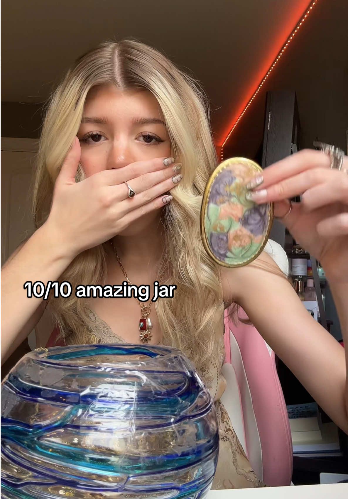 part 1 of the gold and bronzey jar! this one suits my style sm 😭 #mysterybag #jewelrygirl #ebay #jewelryjar #mysteryjewelry #vintage #depop #fyp 