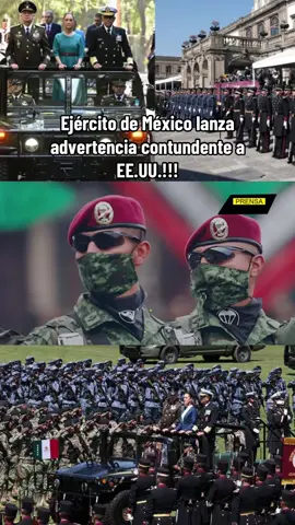 ¡Los puso en jaque! El Ejército Mexicano lanzó una advertencia directa y sin rodeos: México no tolerará imposiciones ni amenazas extranjeras. Mientras Washington insiste en presionar con el mismo discurso de siempre, las Fuerzas Armadas respondieron con una muestra de unidad que dejó claro que la soberanía no se negocia. Créditos: prensa alternativa  #claudiasheinbaum  #fuerzasarmadasdemexico  #ejercitomexicano  #infanteriademarina  #fuerzasespeciales  #mexicanoschingones  #mexicanosenusa  #mexicanosencanada  #mexicanosenelextranjero  #mexicanosporelmundo  #mexicantiktok  #latinostiktok  #latinoamerica  #paratiiiiiiiiiiiiiiiiiiiiiiiiiiiiiii  #noticiasmexico  #geopolitica  #politicaltiktok  #noticiasperu  #peruanostiktok  #argentinos  #cdmxlife  #cdmx🇲🇽 