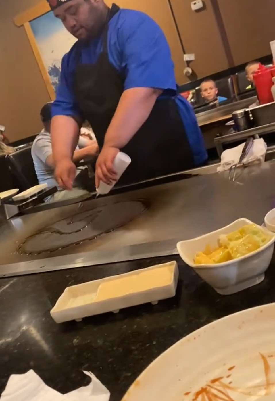 Had to hop on this trend😂🥺😂 #hibachi #hibachibaby #ninja #viral #trending #malloryroh