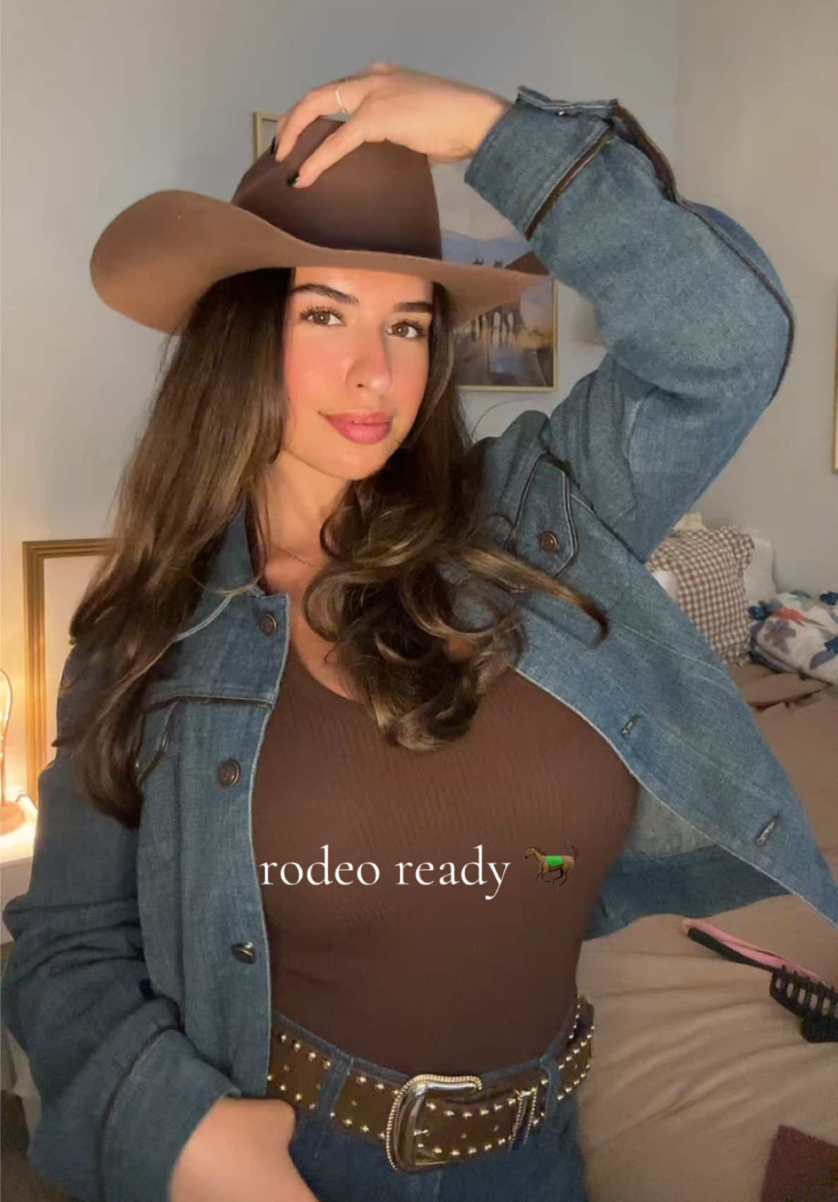 rodeo ready with @GIGIPIP & @Rodeo Quincy #ootdinspo #outfitinspo #countryoutfit #westernfashion #styleinspo #rodeo #rodeooutfits #denimondenim 