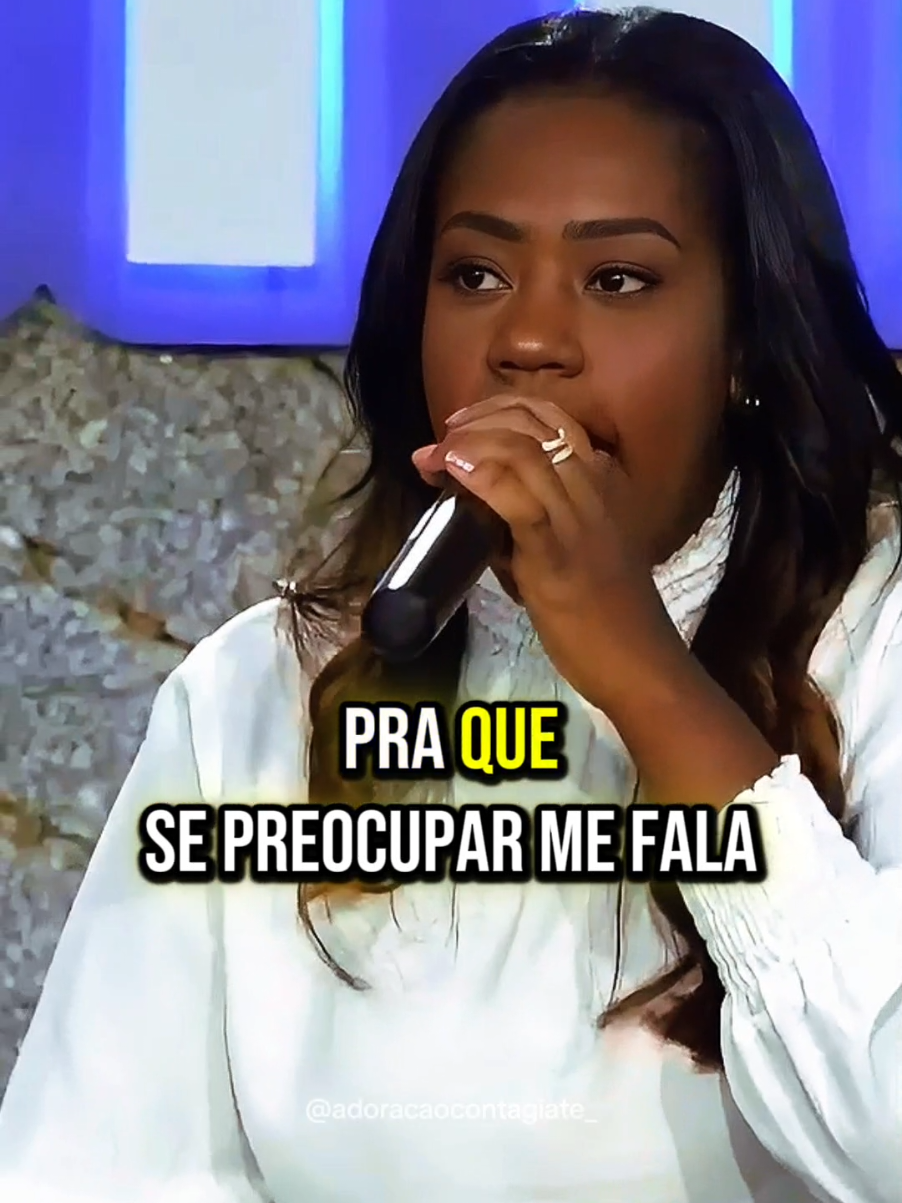 Pra que se preocupar me fala  . #musicagospel #louvor #gospel #statusgospel #louvoresevangelicos #lyrics #status 