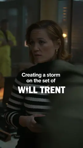 Here's a special behind-the-scenes look on how storms are created on the set of #WillTrent. ⛈