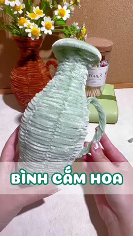 Cùng em làm bình cắm hoa tại nhà từ kẽm nhung nhé  @Dung yêu handmade  @Dung yêu handmade  @Dung yêu handmade #flowers #dungyeuhandmade #hoakemnhung #handmade #lamhoabangkemnhung #kemnhung #biquyetxaykenh79 #dcgr 