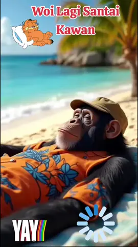 Woi lagi santai kawan 🐒