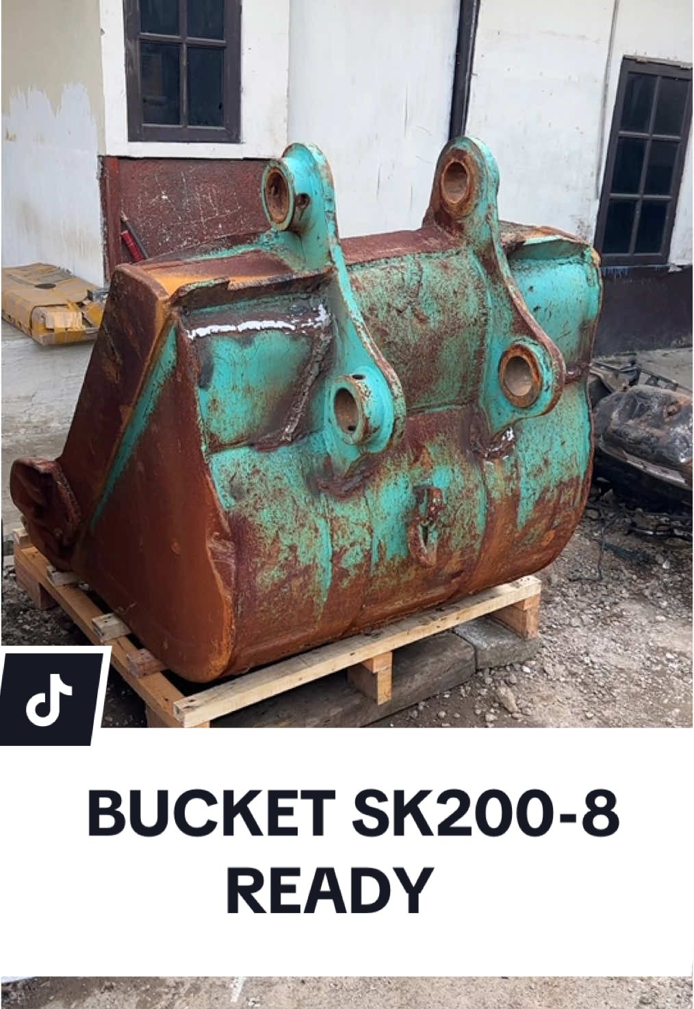 Bucket SK200-8 Ready 🚜 #alatberat #excavator #kobelco #beko #sparepartalatberat 