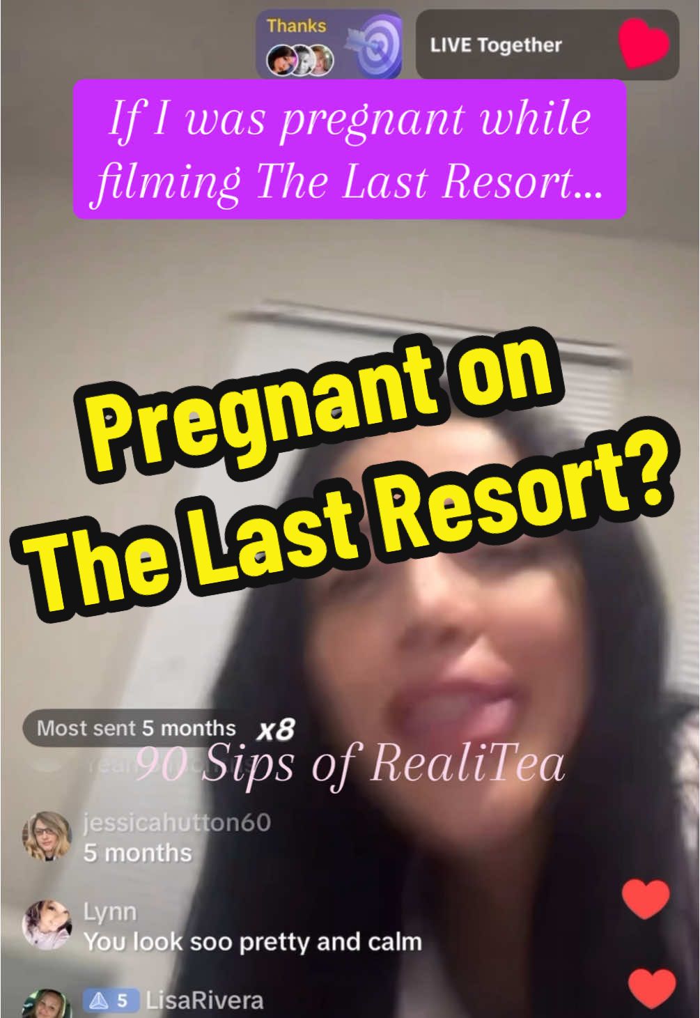 Clip from Jasmine’s TikTok Live earlier this evening talking about if she was pregnant while filming The Last Resort #90dayfiance #90dayfiancé #90daythelastresort #thelastresort #tlc #tlcnetwork #streamonmax #tlctv #fyf #fypシ #90sips #realitea #clip #tiktoklive #pregnant #realitytv 