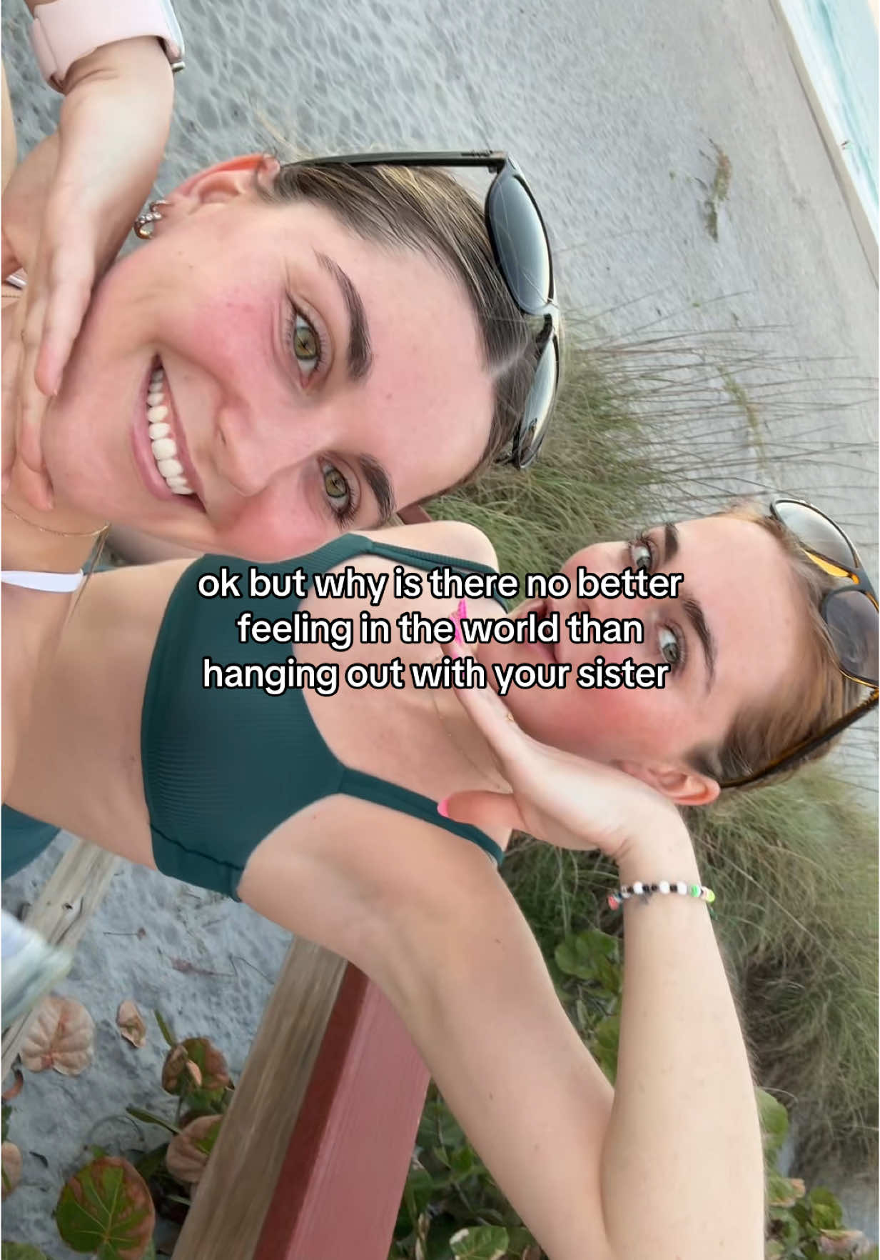 we just get eachother🤞🏻 #sisters #sistertok #sistergoals #BestFriends #fyp #werejustgirls #twinflame 