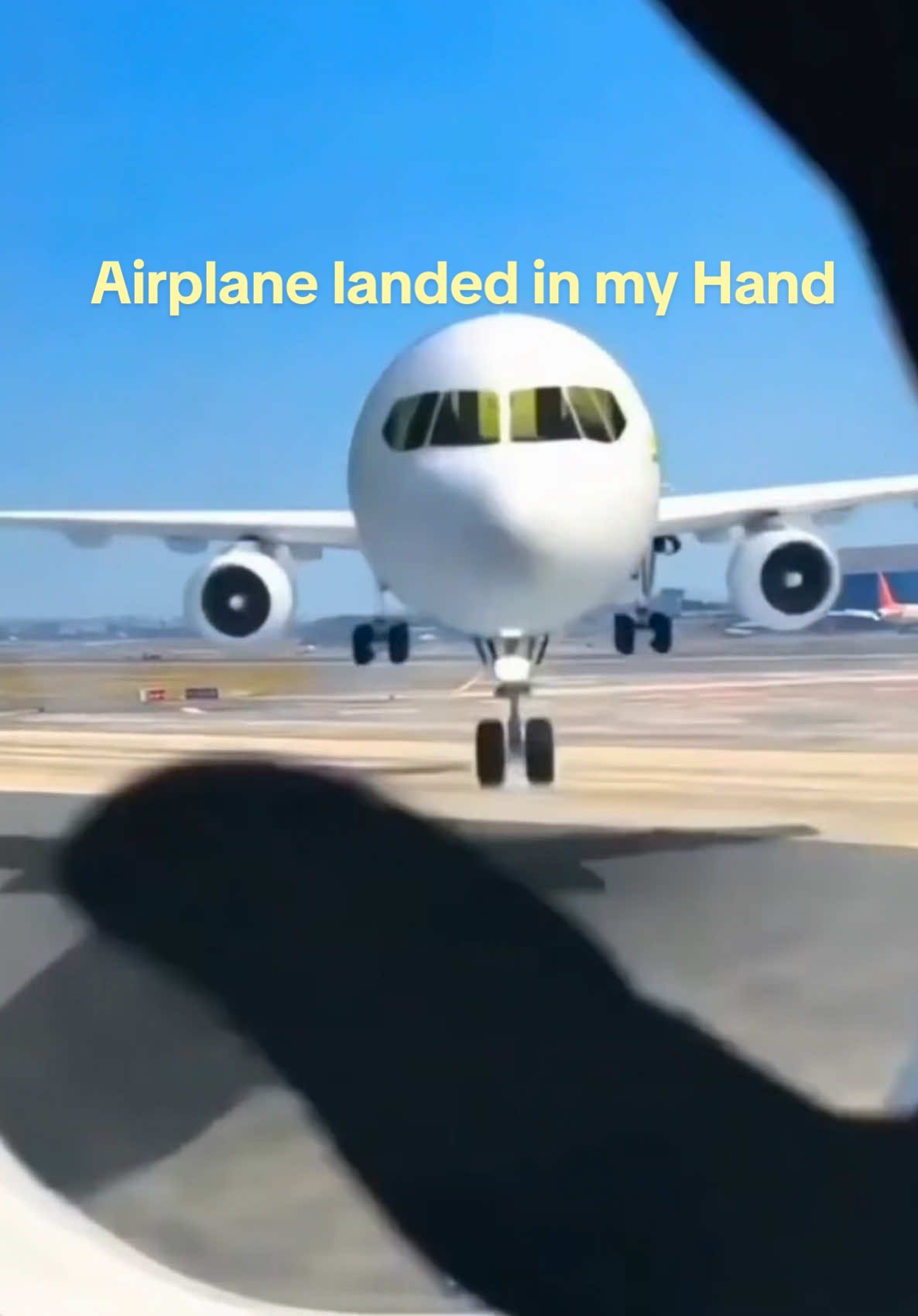 ✈️🖐️ Unbelievable catch! Watch as I literally grab a plane mid-air! (Okay, maybe not exactly… but wait for it!) 🤯😂 #EpicCatch #PerspectiveTrick #OpticalIllusion #americandesiexplorers #capcut 