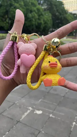 #keychain #gantungantas #gantungankunci #bear #beruang #resin #fyp #foryou #karakterlucu 