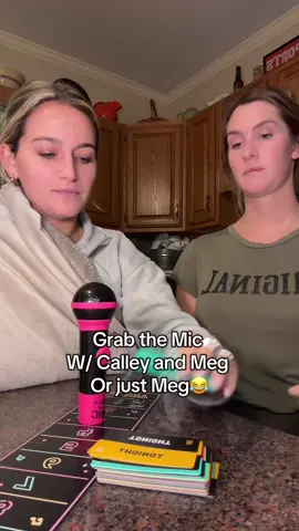 Grab hog the mic same thing #grabthemic #calleyandmeg @Calley Blue @MegDav 