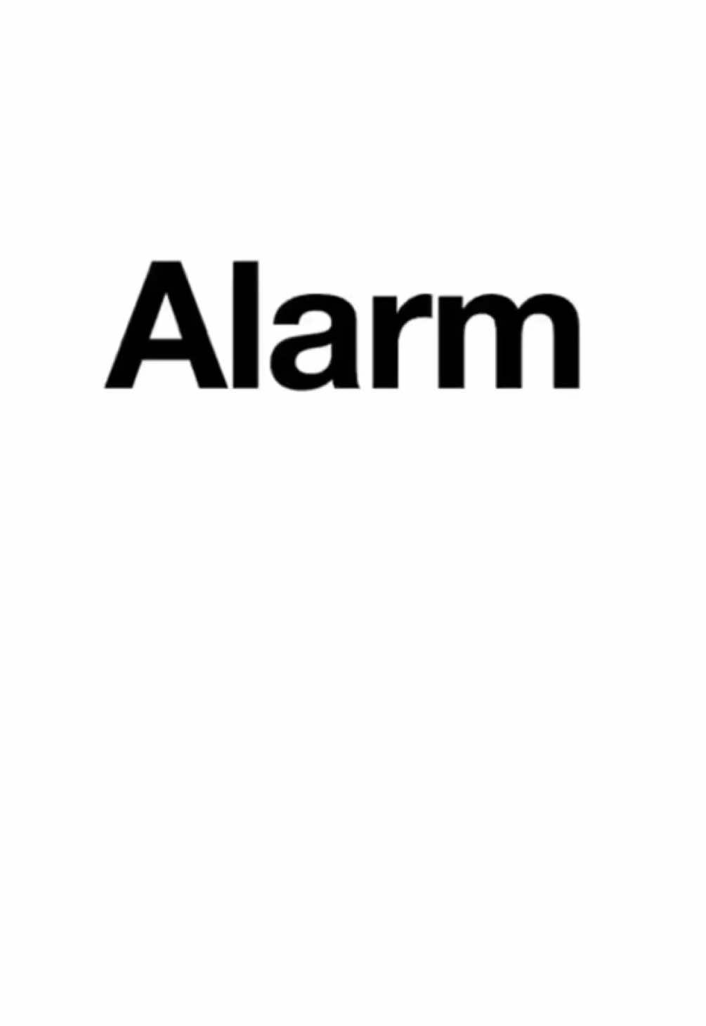 IPhone “Alarm” Ringtone