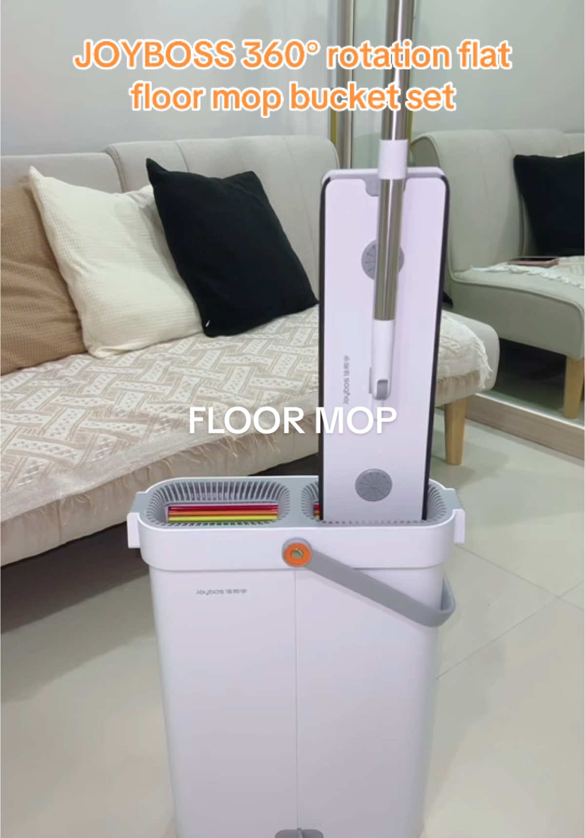Ganda talaga quality ng  joyboss mops ✨🫶🏼 #joybosselfwashmop #joybosselfcleaningmop #joybossmop #joybossfloormop #floormop  