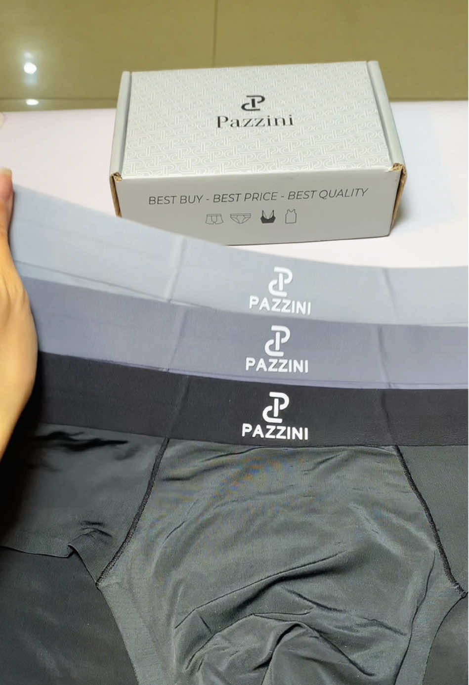 Quần sịp chéo mát mặc như không mặc đây #pazzini #quansip #thunlanh #thoitrang #xh #viral 