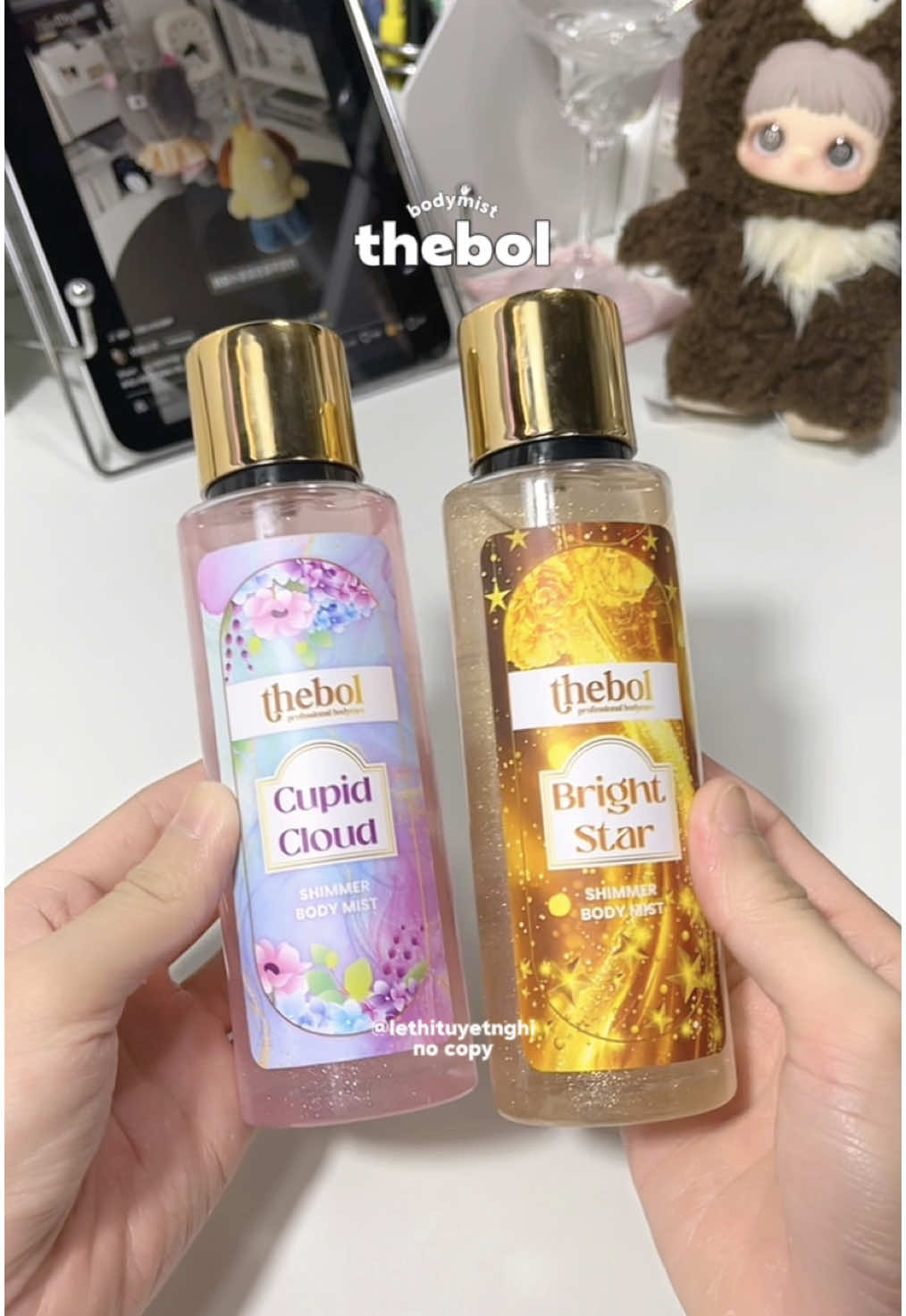 2 mùi bodymist mới nhà thebol thơm chấn động luôn mấy bà ơi💗🫧 #thebol #bodymist #review #unboxing #nghile2009 #thomtho #goclamdep #reviewlamdep #xuhuong #xh #LearnOnTikTok #quatangnguoiyeu #valentine #bodymistthebol #xitthomtoanthan 