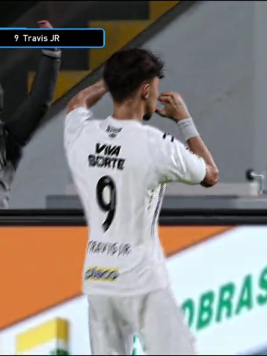 Menino da Vila 💫 #pes #pes2021 #modocarreira #modocarreirajogador #skills #goals #futebol #fyp #foryoupage #neymar