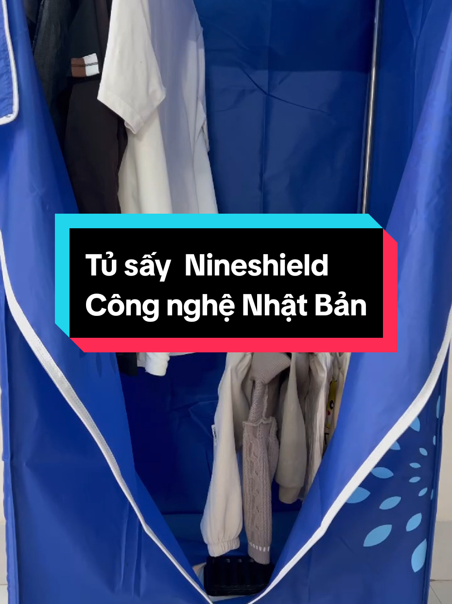 Tủ sấy Nineshield công nghệ Nhật Bản. Bảo hành 12 tháng. Giúp khử mùi hôi, làm quần áo nhanh khô tránh nhiều bệnh về mùa nồm ẩm...#xuhuong #xuhuongtiktok #leanontiktok #trend #tusay #tusayquanao #nineshield 