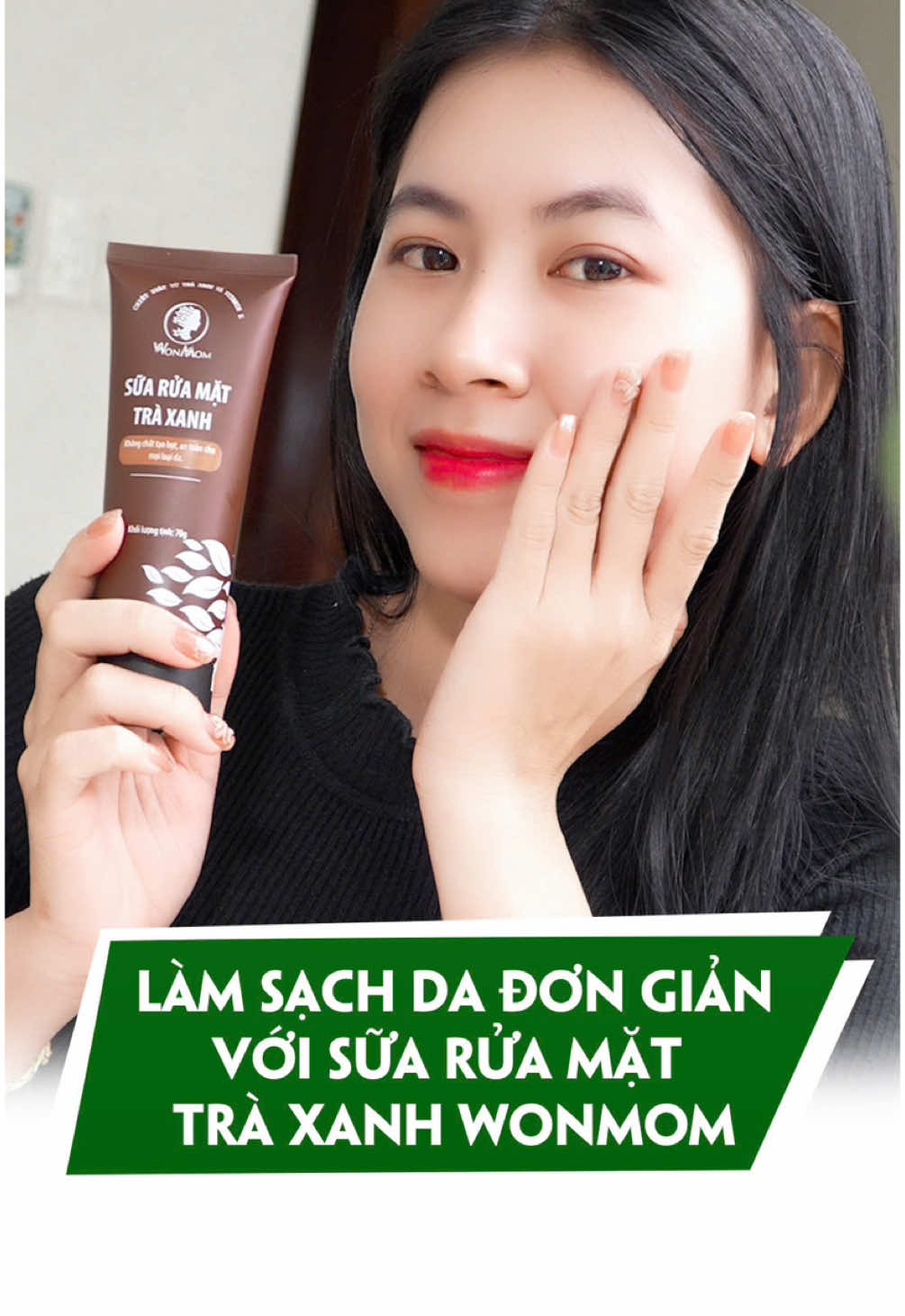 nhớ làm sạch da mặt thật kỹ trước khi skincare nhé mấy bà 😗 #wonmom #wonmomvietnam #myphamthiennhien #suaruamat #lamsach 