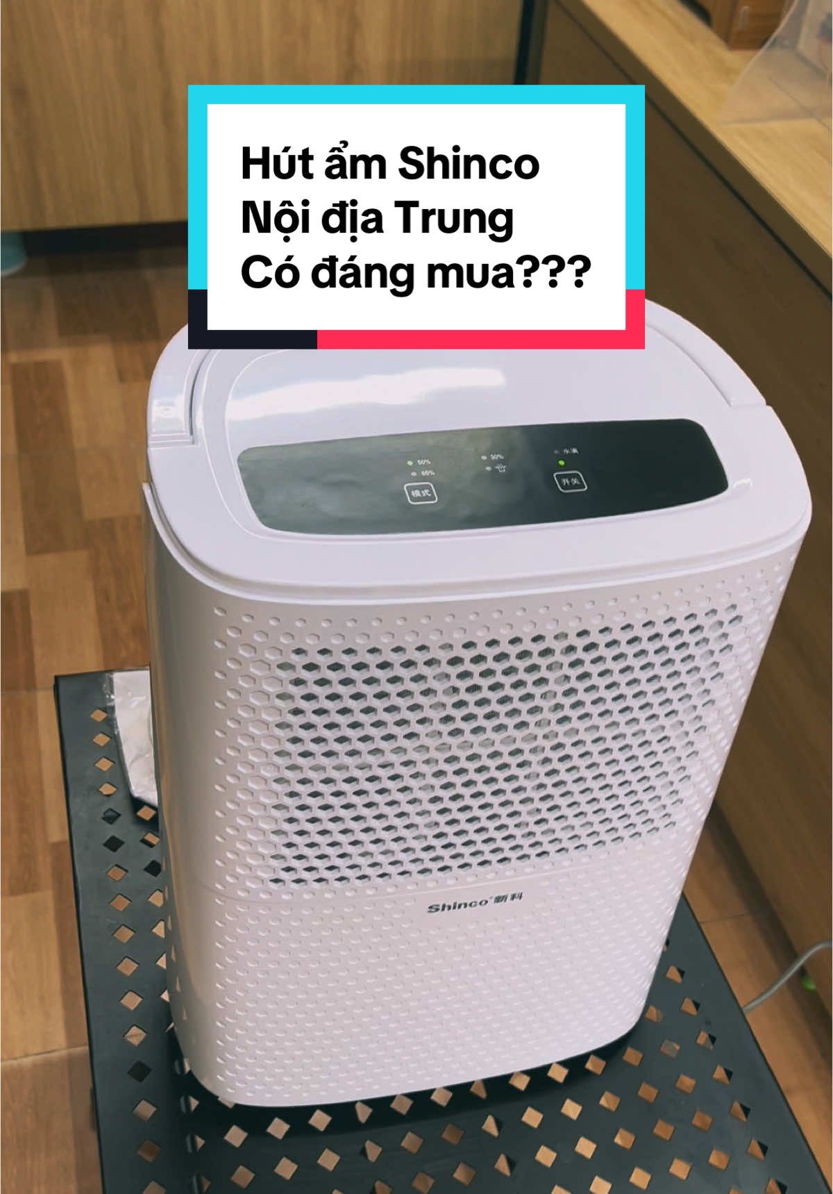 Review nhanh Hút ẩm Shinco Nội địa Trung 12L <30m2 tiết kiệm điện #xuhuongtiktok 
