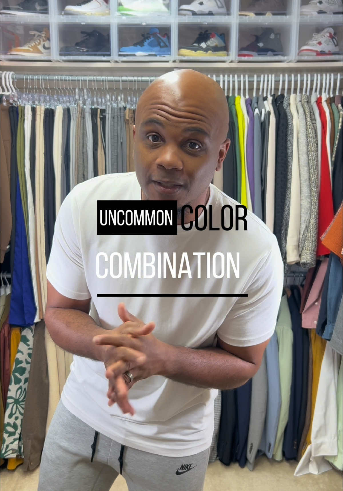 Contrasting shades  #outfitideas #colorcombination 