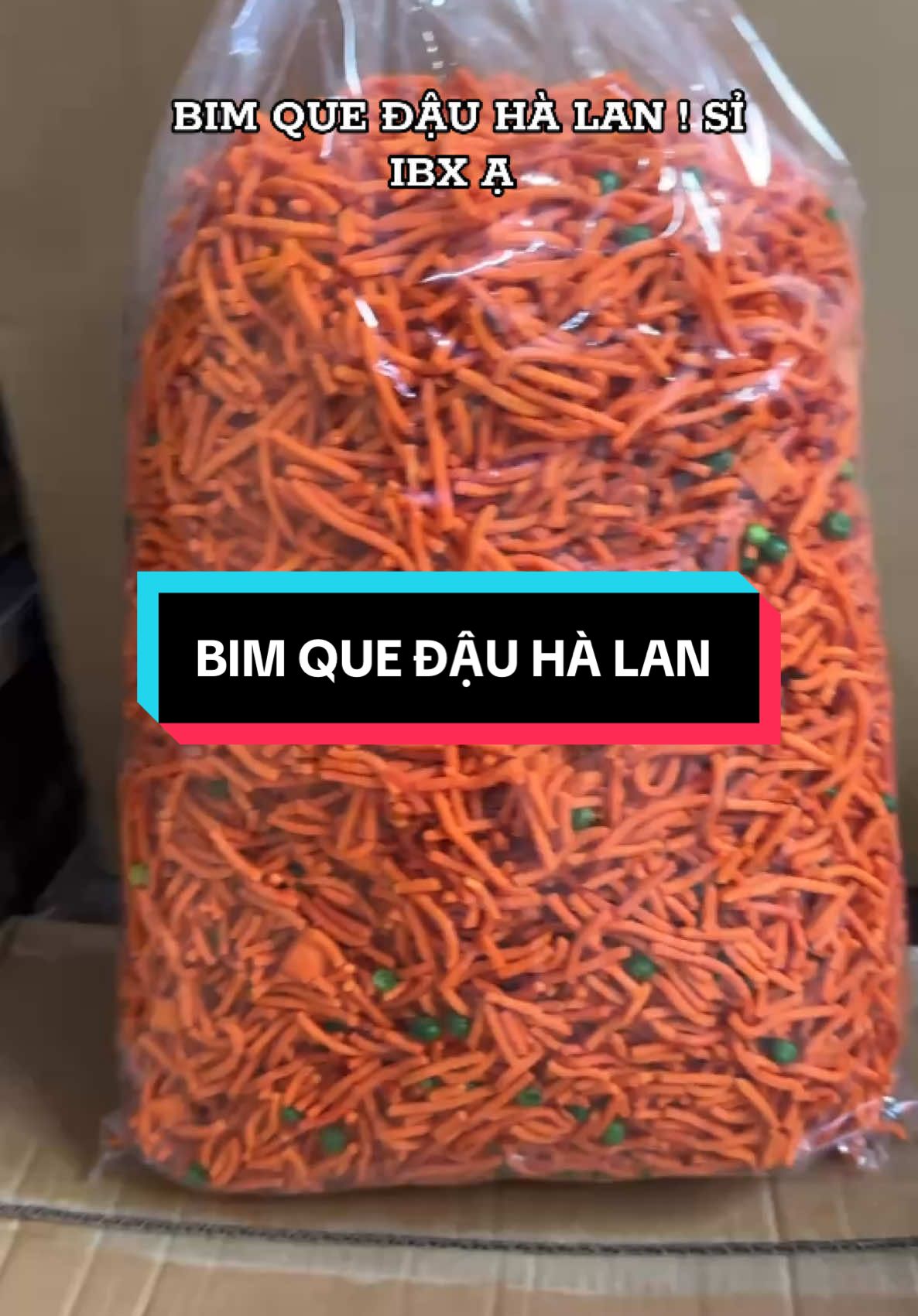 Bim que đậu Hà Lan ! Bao như video 5kg ! Sỉ Ibx em - có nhận đóng túi/hũ #khosianvat #khosianvatthoatran #anvat #bimque #snack 
