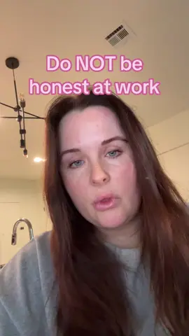 What they really mean when they ask for honesty at work #careeradvice #jobtips #career #mentorship 