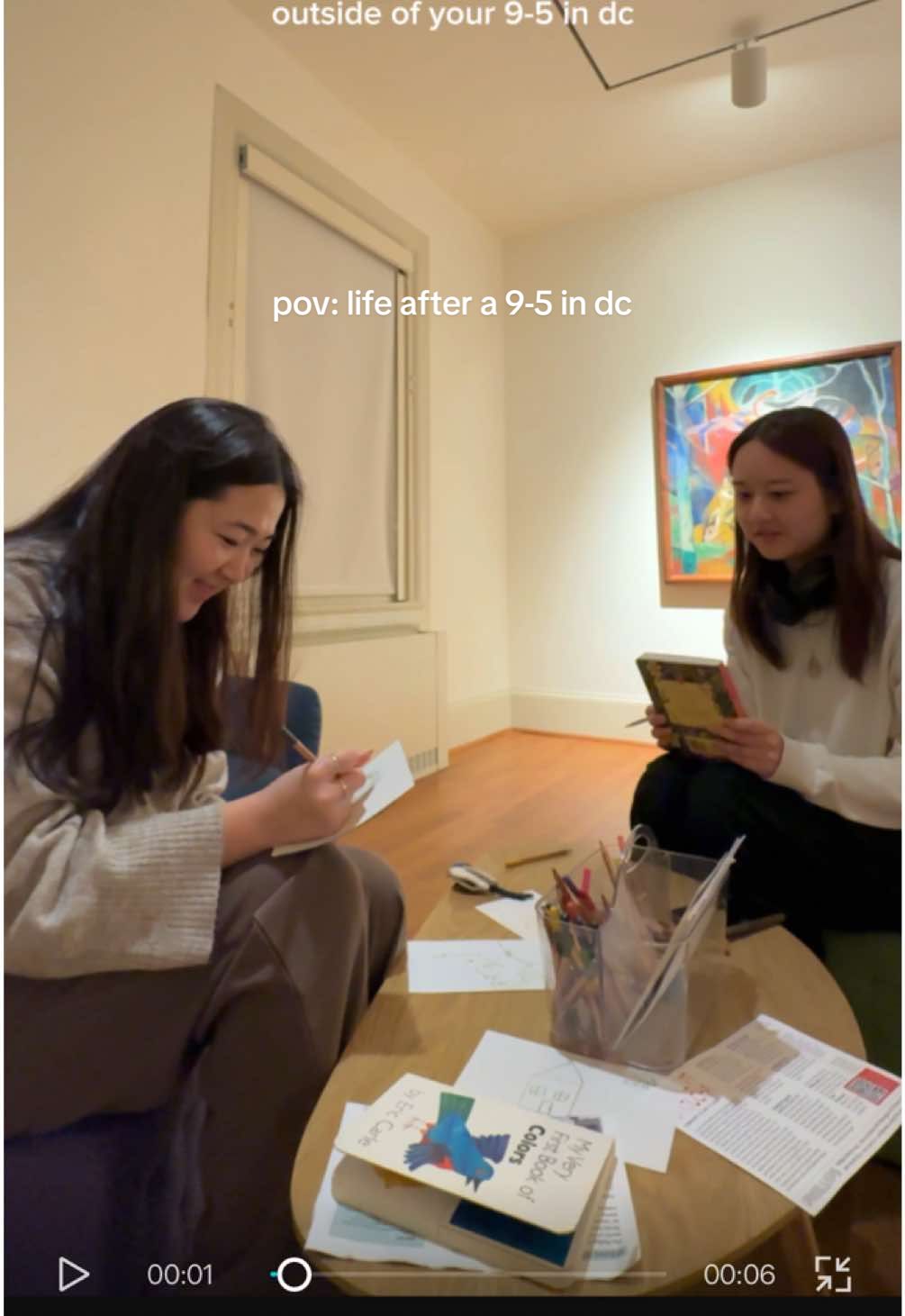started spiraling at the end of work 😶‍🌫️… turns out i j needed social interaction hahah - would come back here! they also just opened an interesting exhibit (on alphonse mucha) #phillipscollection #dcmuseums #washingtondc #dcthingstodo #dupontcircle #lifeafterwork #worklifebalance!! #dmvthingstodo #dclife 