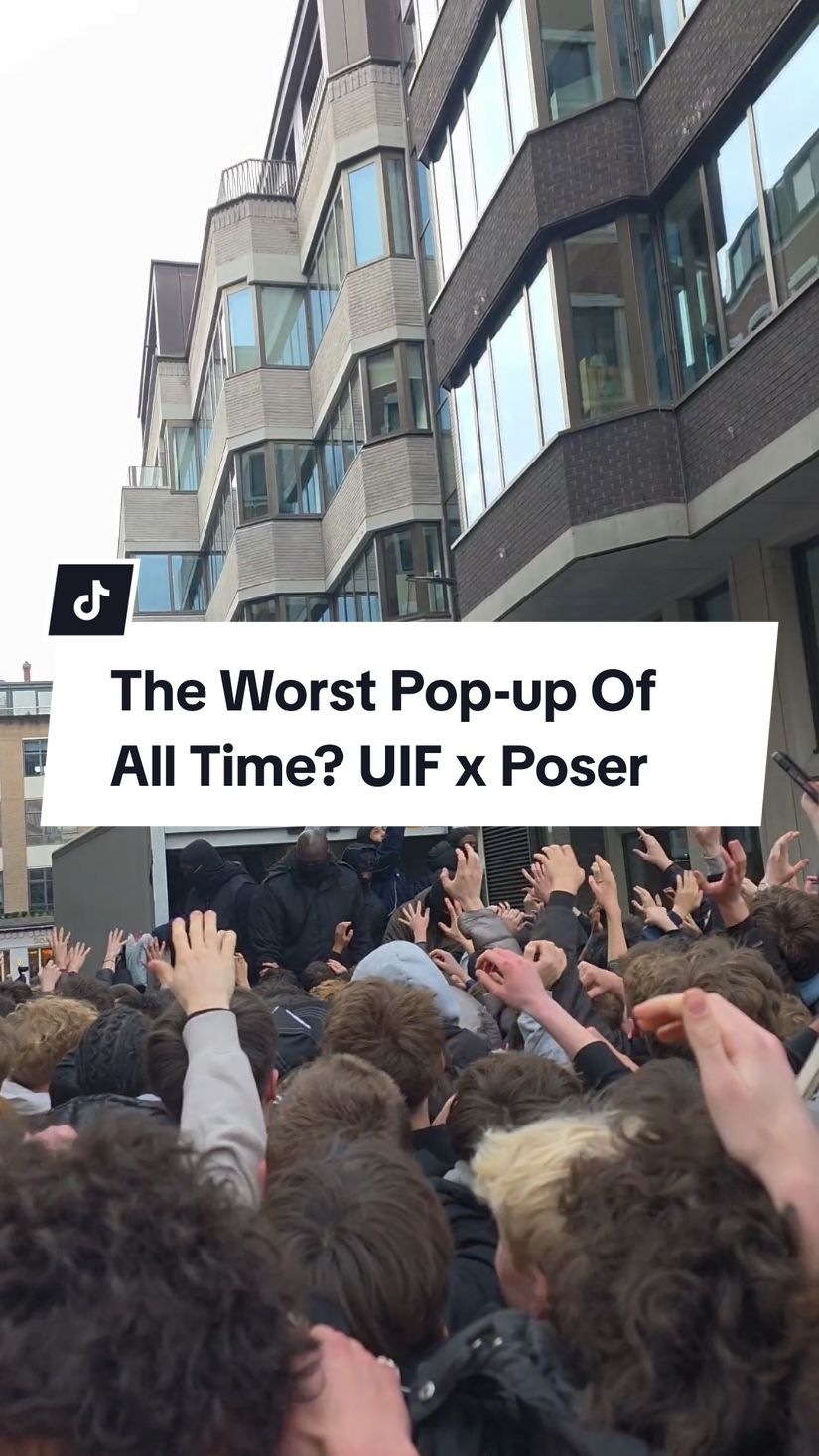 The Worst Pop-up Of All Time? @UIF x @Poser #fitswitharchie #poser #upinflames #popup #london #fashiontiktok #streetwear #outfit #fyp