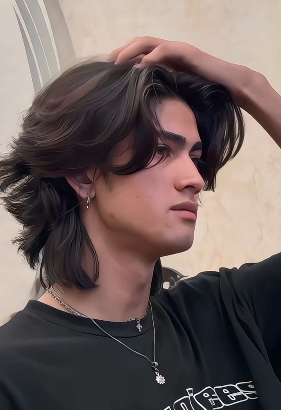 Wolf hair style🎬 . . #hairstylist #tashuu_01 