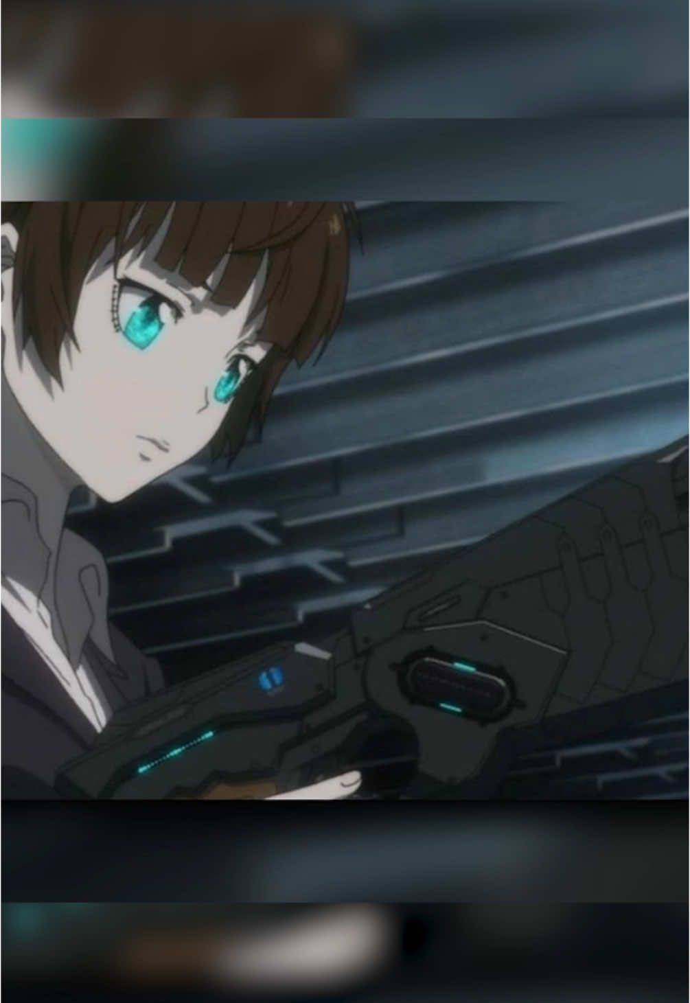 Psycho Pass is an amazing anime highly reccomend! #anime #weeb #otaku #guns #psychopass #dominator