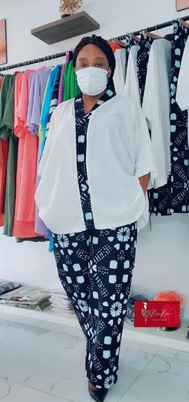 Ensemble pantalon  Matière : Wax bogolan-lin Taille standard de L à XXL  25mil  #ninnindedign #pourtoi #mode  #abidjan225🇨🇮 #cotedivoire🇨🇮 