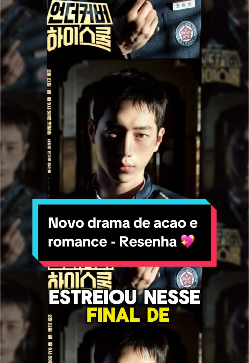 Estamos sim precisando de um drama na qual o um agente se disfarça de aluno para completar uma missão mas que acaba se apaixonando pela professora 🗣️💖 Nome: Undercover High School  📍@Kocowa  #doramascoreanos #kdramalover #doramasbrasil #doramas_asiaticos #kdrama 