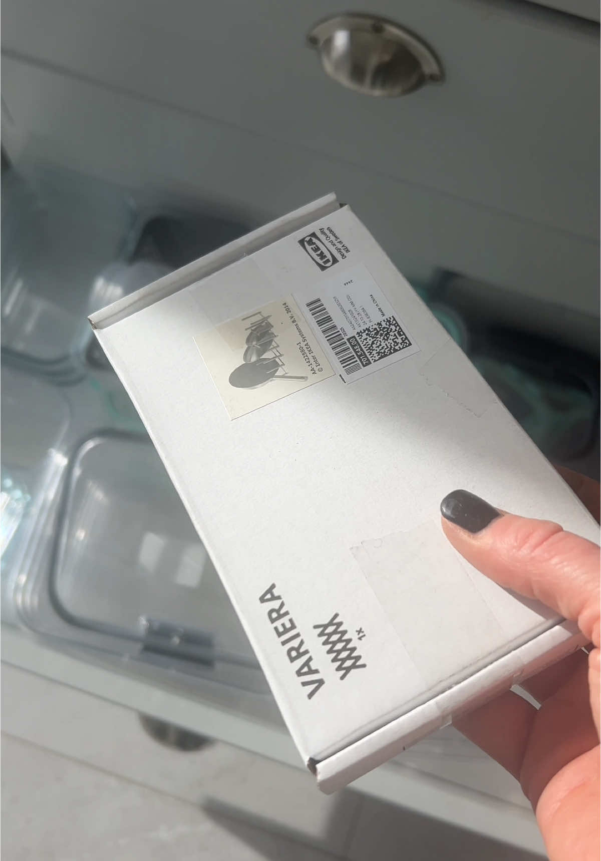 Ikea Variera - £5 for organising goals 🤍🖤🤍🖤😂 . #organising #ikea #variera #get #organised #fyp @IKEAUK #ikeahack #ikeatok 
