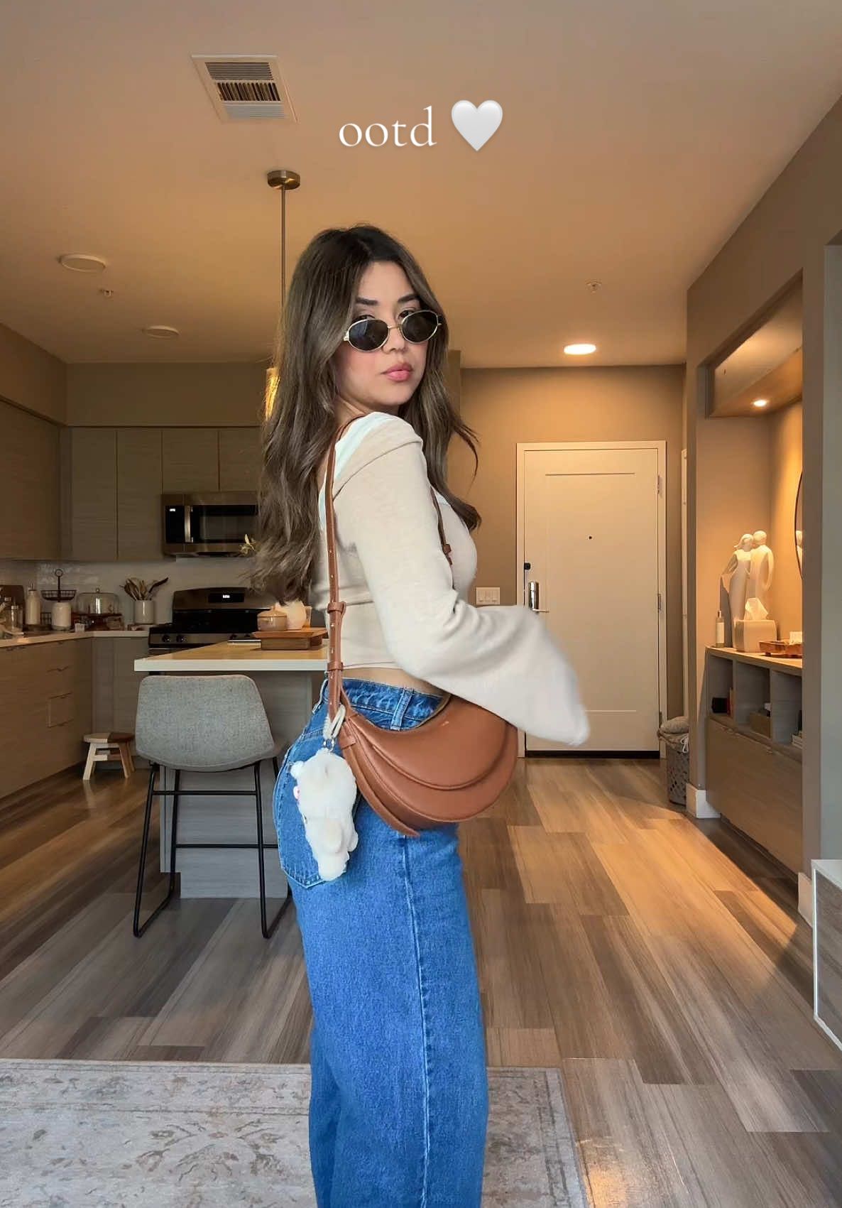 ootd 🤍  #ootdinspo #OOTD #teddylulu #jwpei #jwpeibag #targetjeans 