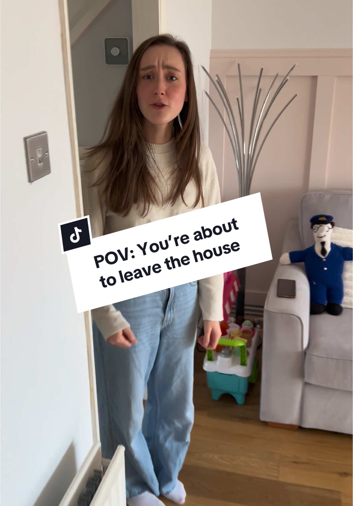 POV: You’re about to leave the house… Why does this happen? #husbandwife #leavethehouse #wife #funny #husband #fyp #sketch 