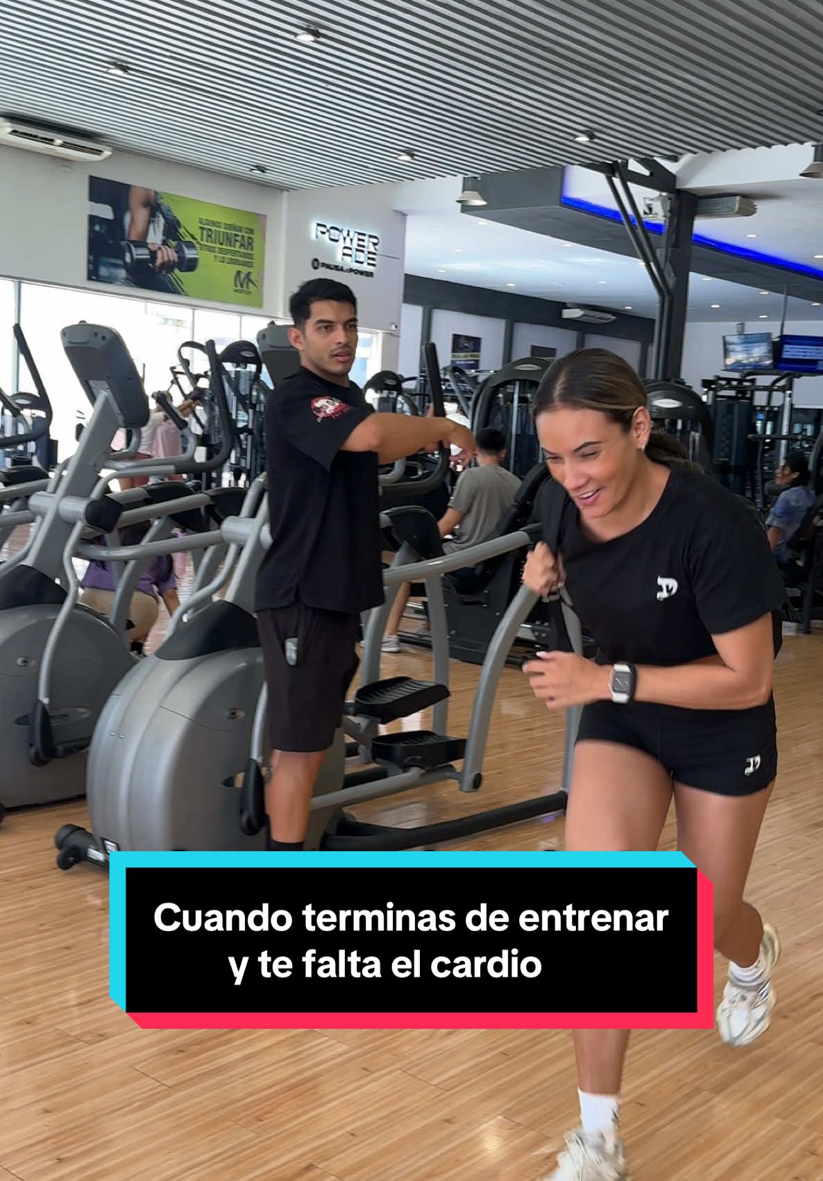 Cuando termino de entrenar y mi coach me dice que me falta hacer cardio #noacepto #gym #cardio #humor 