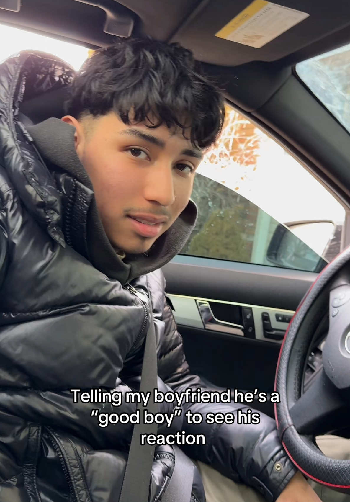 He’s so welled behaved 😅 #fyp #couplecomedy #prank #fypシ゚viral #content #funny #couplestiktok #foryoupage #fypシ #trend #trending #couples #content 