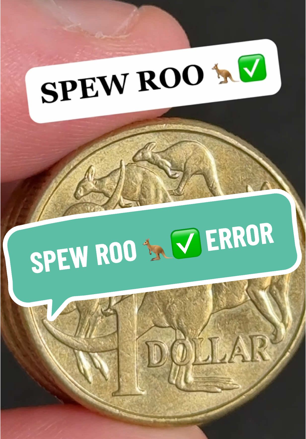 SPEW ROO 🦘✅ ERROR #classic #spew #roo #Aussie #what #funny #cash #foryou #spewroo