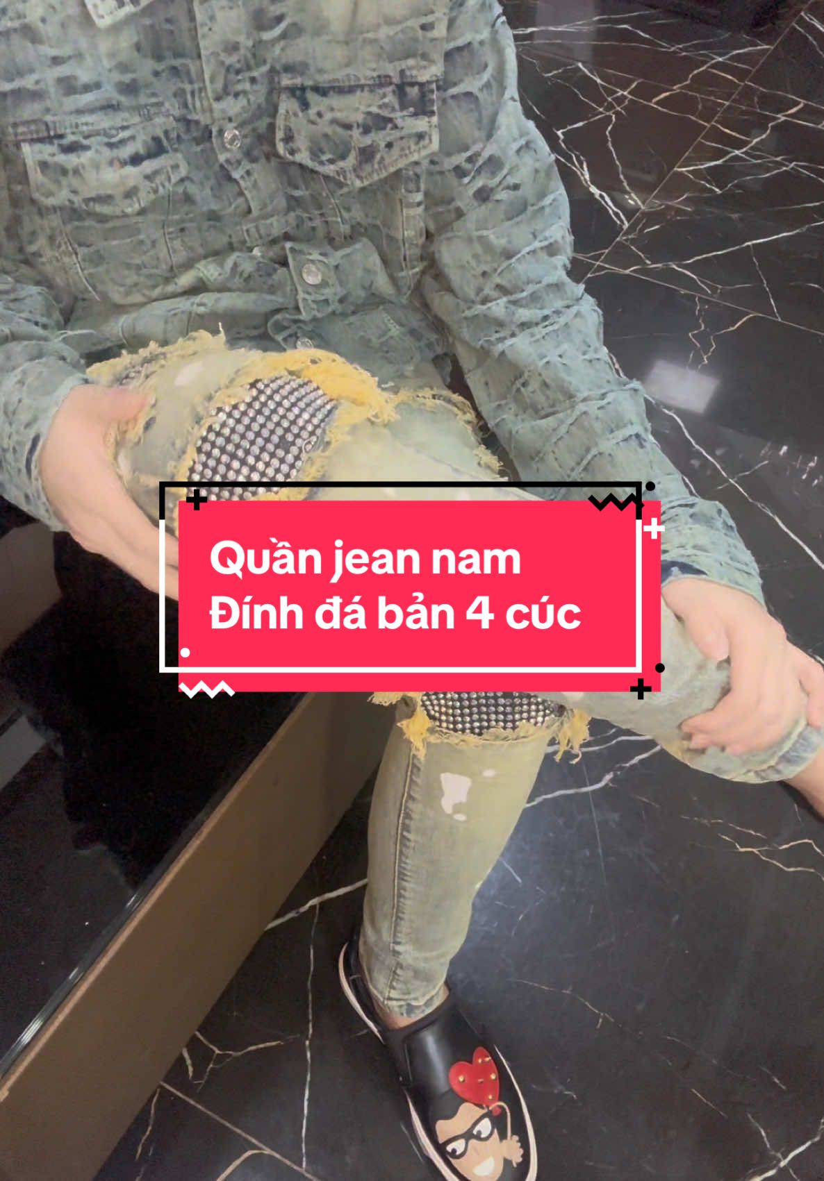 252k QUẦN JEANS NAM XANH Ố VÀNG ĐÁ bản 4 cúc co giãn #hongtran16868 #muasamcungtiktok #xuhuong #quanbo #quanbonam #quanboypho #quanjean #quanjeannam #quanjeans  @hongtran16868  @hongtran16868  @hongtran16868 