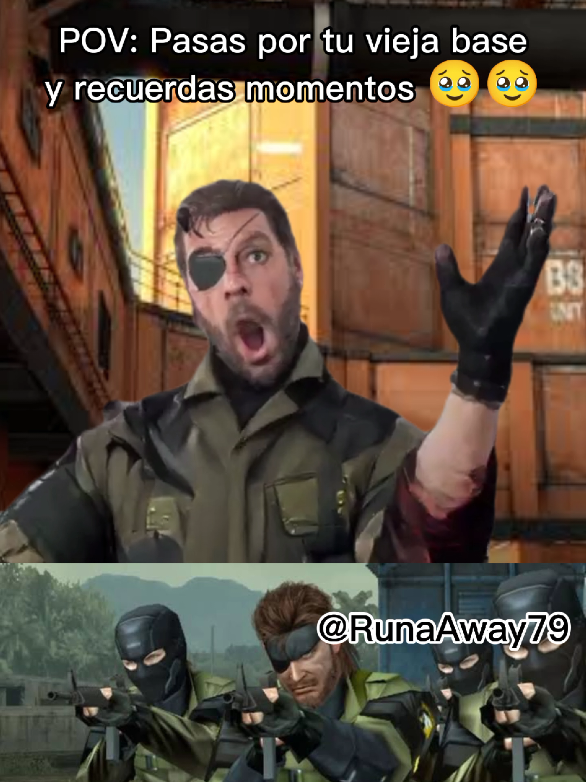 Pov: Venom de recluta en MSF (No le sabe al POV) #videojuegos #pov #fyp #invisible #relatable #venomsnake #metalgearsolid #mgs #metalgear #videojuegos 