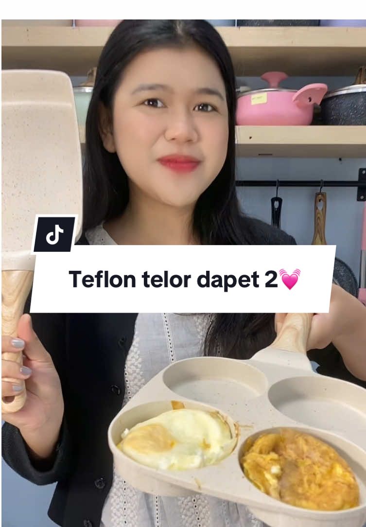 Spesial di live aja nih bunda langsung join skrg ya 🥰 #wajanantilengket #fyp #teflontelor4lubang #promolive #viral #antilengket #teflontamago 