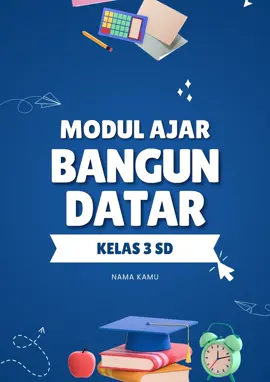 Modul ajar bangun datar kelas 3 SD #bangundatar #gurusd 