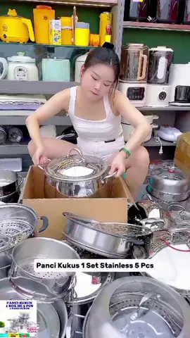 #panci #pancistreamer #panci5pcs #pancimurah #pancikukus #pancistainless 
