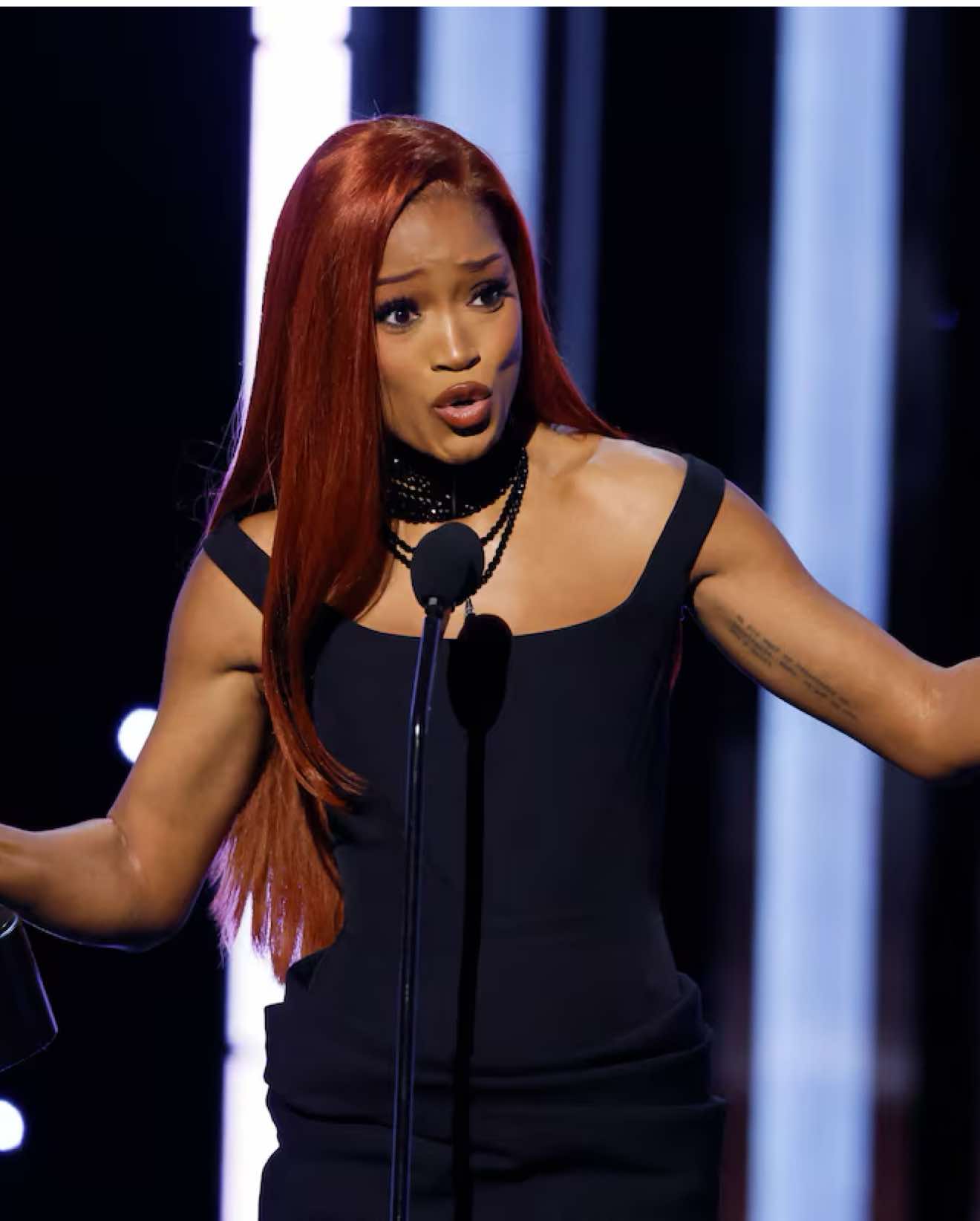 Keke Palmer didn't think she'd win Entertainer of the year at the NAACP Image Awards because she was up against Cynthia Erivo and Wicked. #NAACPImageAwards #wicked #cynthiaerivo #kekepalmer #fyp