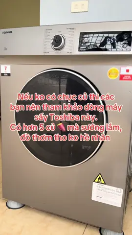 Khi mua thì mẹ bảo tốn kém, tốn điện. Giờ mẹ khen tiện hầy, mát cả đồng tiền mình tiêu. ❤️ #xuhuong #tiktok #maysayquanao #toshiba 