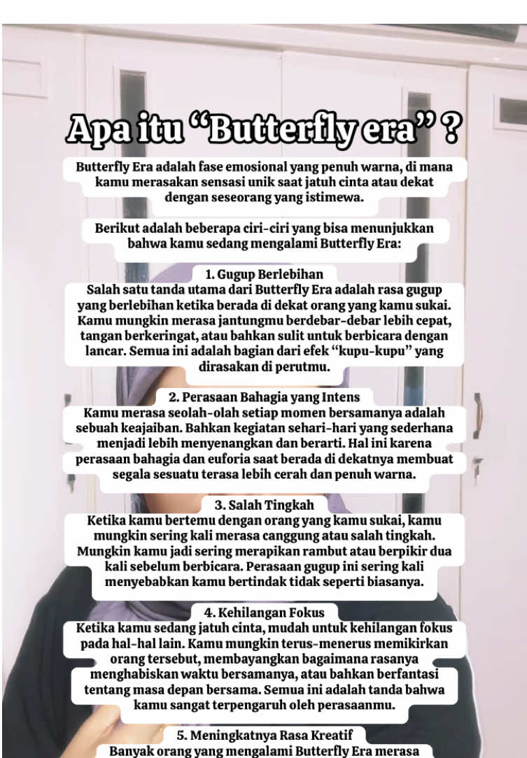 Tag temanmu yg lagi di butterfly era🥰 #butterflyera #erabutterfly #fyp #istilah #istilahkata #katatiktok #katagaultiktok #fyp #singkatan #katasingkatan #fyppppppppppppppppppppppp #fypage #fypシ゚ #kata #katakata #storytime 